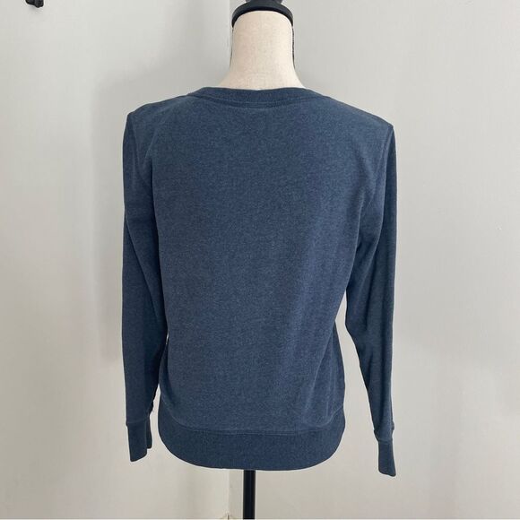 Amazon Essentials Navy Blue Crew Neck Basic Athleisure Casual Sweatshirt size XS - Picture 4 of 10